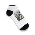 dinaso_sのティラノサウルスの家族 Ankle Socks