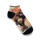 AQUAMETAVERSEのキングコングドラマー　エンジェル717 2065 Ankle Socks