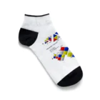 Otto Cohenの三角数＝四角数 Ankle Socks