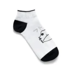 ka10asu8のフトアゴTシャツ Ankle Socks