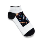 kawadai_の宇宙を旅している勇者 Ankle Socks