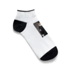 Be proudのヒップホップ猫 Ankle Socks