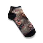 AQUAMETAVERSEの花と美女　なでしこ1478 Ankle Socks