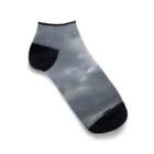 そらの4月22日　吹き荒れる風と雲 Ankle Socks