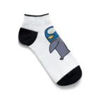 T&S.TWINS.ART.SHOPのペンギン（暑いの苦手） Ankle Socks