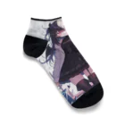 シロクマペンギンの冷極フローズン✕小悪魔ガール Ankle Socks