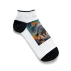 sakucchoの神秘なシマウマ Ankle Socks