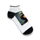 KazzunのThis is a Apple　3 Ankle Socks