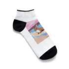 Chama's shopのビーチアニマル Ankle Socks