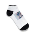 angry  maidの怒りとメイド Ankle Socks