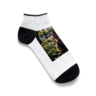 AI Design Labの旅する猫 Ankle Socks