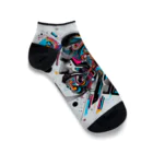 のだまクリエイターズらぼの近未来アート Ankle Socks