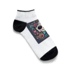 cocoraion1524のスカル Ankle Socks