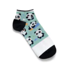 GDWEEDのパンダ Ankle Socks