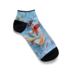 AQUAMETAVERSEの折紙人形アート　なでしこ1478 Ankle Socks