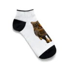 猫島のじかんのごめ～んにゃさい Ankle Socks