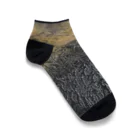 malxileの左官の壁　YUYAKE Ankle Socks