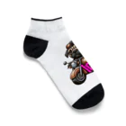 ふんわか ぷにゅのラブリーパグ Ankle Socks