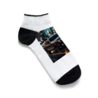 isityanのダッジチャレンジャー　車好き Ankle Socks