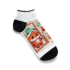 onochan0212の鮭コスプレのキツネ Ankle Socks