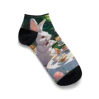 SHOPノワールのヌン活うさぎ Ankle Socks