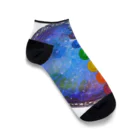 💖宇宙整体♪🌈♪こころからだチャンネル♪💖の宇宙曼荼羅　cakra version Ankle Socks