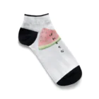 ねねのぱれすちな　スイカ　短歌 Ankle Socks