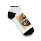 yuu_hi_tのマッチョくま筋トレデザイングッズ Ankle Socks