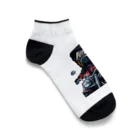 Pug Friendsのハーレー　PUGdogs Ankle Socks