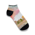 tyu-ripuのparis spring Ankle Socks