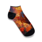 タカヤマ・サイトの蘇る炎、希望の翼・不屈の精神を持つ不死鳥 Ankle Socks