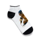 CatCuteClipsのラップ猫 ストリートスタイル Ankle Socks