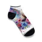 Miyagawa_nekoの真夏の花祭り Ankle Socks