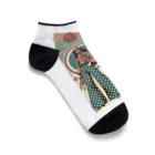 レトロのミカ (Mika) Ankle Socks