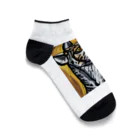 Ppit8の野生の猫 Ankle Socks