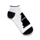 jastice1037の見返り犬ジャスティス Ankle Socks