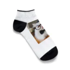 ai-AIの猫教授 Ankle Socks