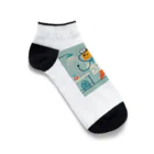 海の幸のドクターフィッシュ医師 Ankle Socks