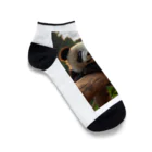 mintmoonのタレ目のパンダちゃん Ankle Socks
