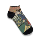 宵宮書庫の美人画（浮世絵） Ankle Socks