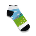 kimchinのテレビの<しばらくお待ちください>のテロップ画面 Ankle Socks