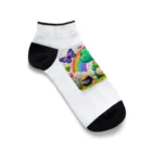 Happy Timeの恐竜くん Ankle Socks