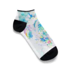 白蓮画伯の白い蓮のおりゅうちゃん Ankle Socks