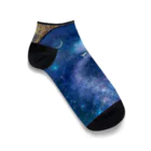 癒しのアート✴︎荻野美沙の星のカーペット Ankle Socks