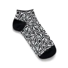 yukanakuraのNumeric Conversion Pattern #hex Ankle Socks