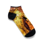 🍩tarojiro(たろじろ) shop🍩の捕らわれの土ロボット模様 Ankle Socks