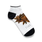 テイク コーポレーションのSTAR ANISE Ankle Socks