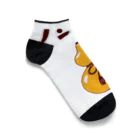 NIKORASU GOの酒好きデザイン「ノンベエ」（Tシャツ・パーカー・グッズ・ETC） Ankle Socks