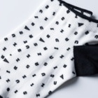 kocoon（コクーン）のうるさい雷と狼（黒） Ankle Socks