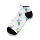 あしめ屋さんのあしめリピート（ブルーハワイ味） Ankle Socks